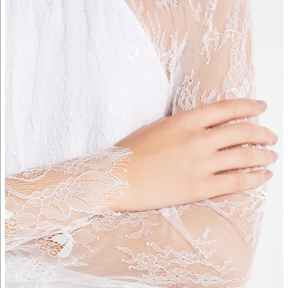 BCBGeneration Eyelash Lace A-Line Dress - Picture 3 of 3